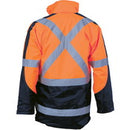 DNC HiVis Cross Back 2 Tone D/N “6 in 1” Contrast Jacket (Outer Jacket and Inner Vest can be sold separ 3998