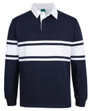 Jb's Wear - C Of C 3 Stripe Yarn Dyed Rugby - 3RY3