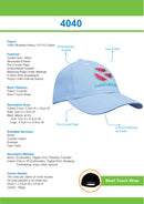 Headwear-Brushed Heavy Cotton Youth Size -4040