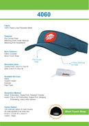 Headwear - Sports Mesh Visor - 4060