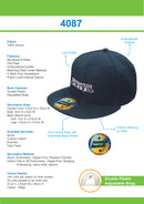 Headwear Premium American Twill with Snap Back Pro Styling Cap - 4087