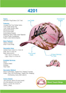 Headwear - True Timber Camouflage 6 Panel Cap - 4201