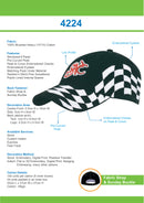 Headwear-Brushed Heavy Cotton with Checks-4224