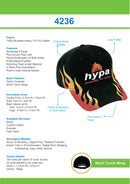 Headwear-Brushed Heavy Cotton with Double Flame Cap -4236