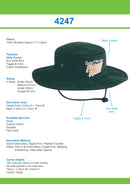 Headwear Brushed Heavy Cotton Hat - 4247