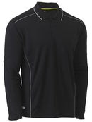 Bisley - Cool Mesh Polo With Reflective Piping - BK6425