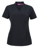 Jb's Wear - Ladies NU Mandarin Collar Scrub Top - 4SMT1