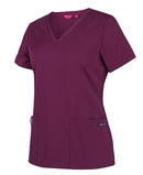 JB's-Ladies NU Scrub Top-4SNT1