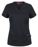 Jb's Wear - Ladies Premium Stretch Panel Scrub Top - 4SUT1