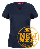 Jb's Wear - Ladies Premium Stretch Panel Scrub Top - 4SUT1