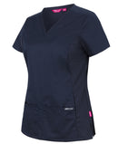 Jb's Wear - Ladies Premium Stretch Panel Scrub Top - 4SUT1