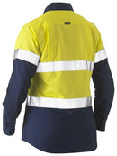 Bisley - Recycled Women's Taped Two Tone Hi Vis Recycled Drill Shirt - BL6996T