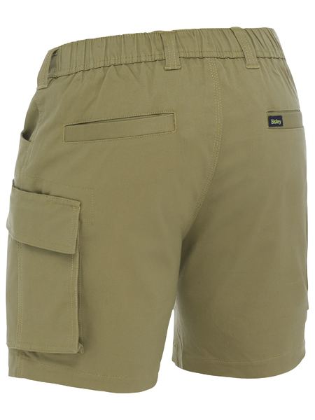 Bisley - Stretch Cotton Elastic Waist Cargo Short - BSHC1018