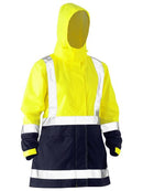 Bisley - Taped Hi Vis Recycled Rain Shell Jacket - BJ6766T