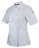 JB's Wear - Ladies S/S Snap Button Chef Jacket - 5CJS1