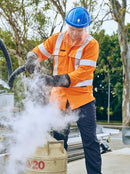 Bisley - Apex 185 X Taped Biomotion Hi Vis FR Ripstop Vented Shirt - BS8439XT