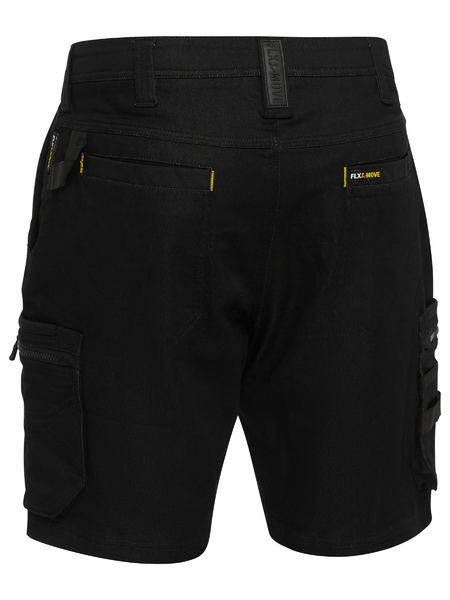 Bisley - Flx & Move™ Stretch Denim Zip Cargo Shorts - BSHC1335