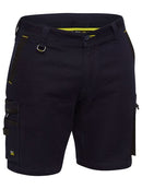Bisley - Flx & Move™ Stretch Denim Zip Cargo Shorts - BSHC1335