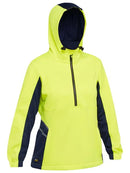 Bisley - Women's Hi Vis Liquid Repellent Fleece Hoodie - BKL6571