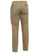 Bisley - Strrtch Cotton Drill Elastic Waist Cargo Work Pant - BPC6029