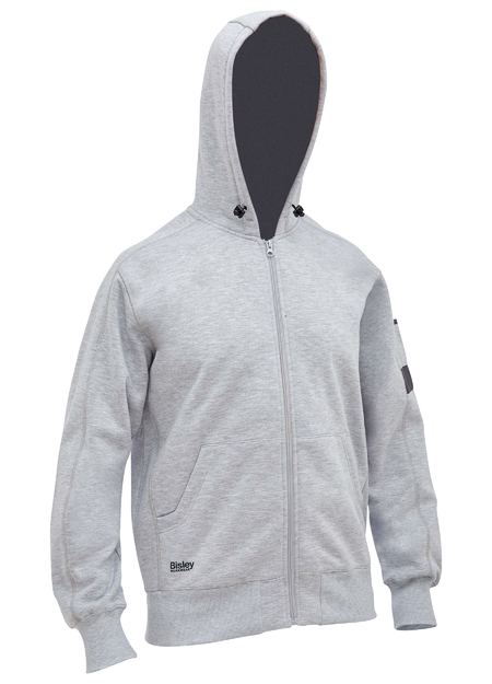 Bisley - Work Fleece Full Zip Hoodie - BK6725