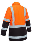 Bisley-Women's Taped Hi Vis 5 in 1 Rain Jacket-BKL6975