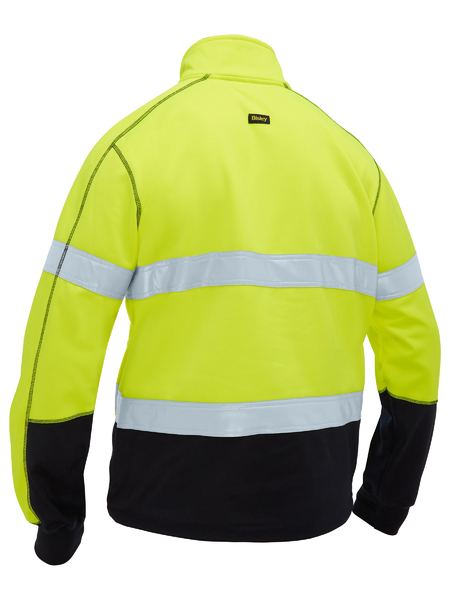 Bisley - Men's Taped Hi Vis Zip Front Fleece - BK6611T