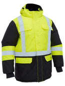 Bisley - H Taped Hi Vis Freezer Hooeed Jacket - BJ6454HT
