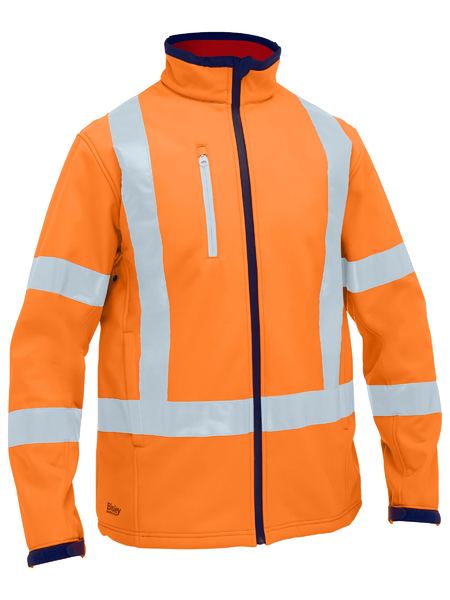 Bisley - X Taped Hi Vis Soft Shell Jacket - BJ6059XT