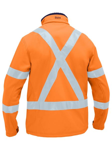 Bisley - X Taped Hi Vis Soft Shell Jacket - BJ6059XT