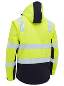 Bisley - Taped Two Tone Hi Vis 3 in 1 Soft Shell Jacket - BJ6078T