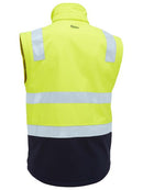Bisley - Taped Two Tone Hi Vis 3 in 1 Soft Shell Jacket - BJ6078T