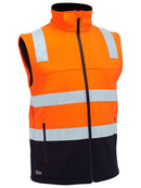 Bisley - Taped Two Tone Hi Vis 3 in 1 Soft Shell Jacket - BJ6078T