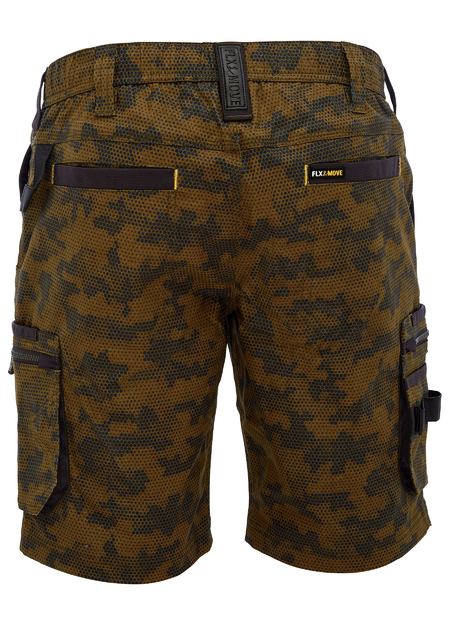 Bisley - Flx & Move™ Stretch Canvas Camo Cargo Short - Limited Edition- BSHC1337