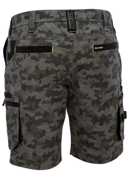 Bisley - Flx & Move™ Stretch Canvas Camo Cargo Short - Limited Edition- BSHC1337