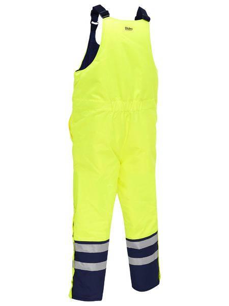 Bisley - Taped Hi Vis Freezer Bib & Brace Coverall - BAB6452T