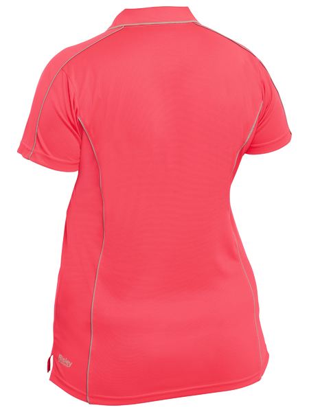 Bisley Womens Cool Mesh Polo Shirt-BKL1425