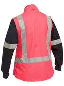 Bisley-Women's Taped Hi Vis 5 in 1 Rain Jacket-BKL6975