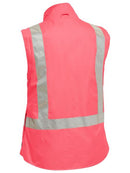 Bisley-Women's Taped Hi Vis 5 in 1 Rain Jacket-BKL6975