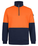 Jb's Wear - 350 Hi Vis 1/2 Zip Trade Fleece - 6CHVF
