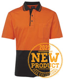 JB's Wear - Hi Vis S/S Cotton Polo - 6CPHV
