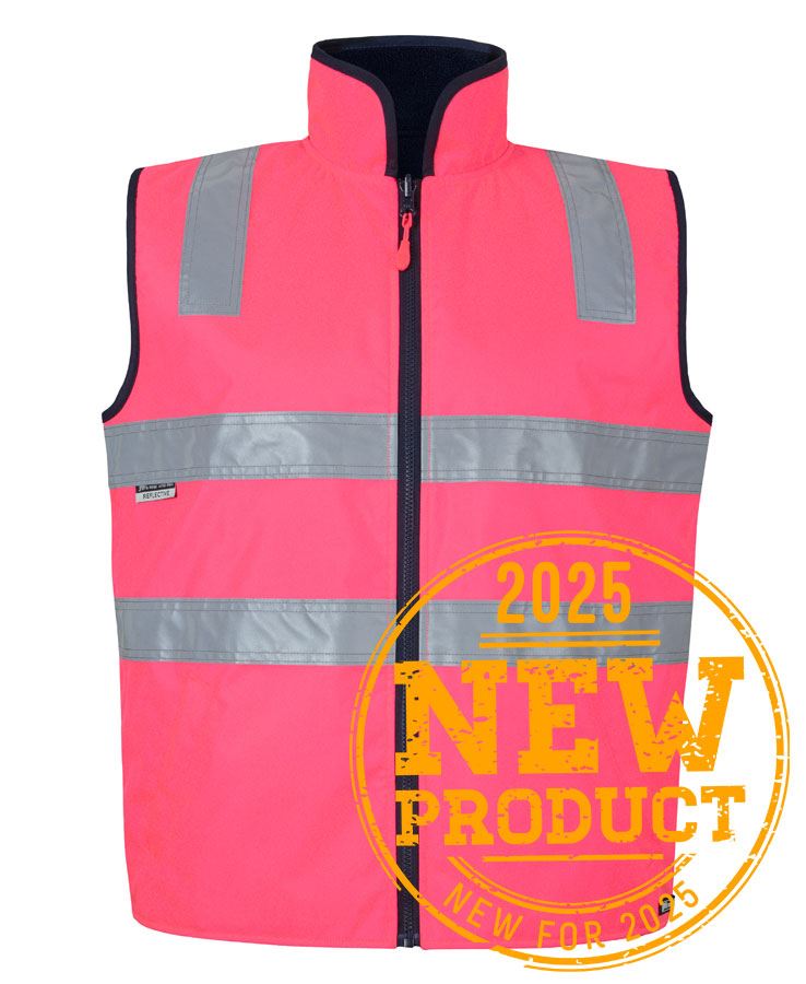 Jb'S Wear Hi Vis (D+N) Reversible Vest 6D4RV