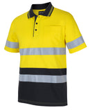JB's Hi Vis (D+N) S/S Cotton Polo - 6DCPS