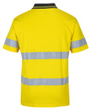 JB's Hi Vis (D+N) S/S Cotton Polo - 6DCPS