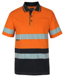 JB's Hi Vis (D+N) S/S Cotton Polo - 6DCPS