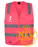 Jb's Wear - Hi Vis (D+N) Zip Safety Vest - 6DNSZ