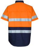 Jb's Wear - Hi Vis (D+N) S/S 150G Work Shirt - 6DNWS