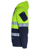 Jb's Wear - 450G Hi Vis Pull Over Hooeie With Fragmented Tape - 6DPFP