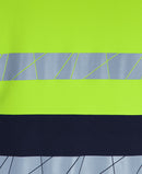 Jb's Wear - 450G Hi Vis Pull Over Hooeie With Fragmented Tape - 6DPFP