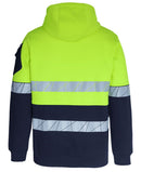 Jb's Wear - 450G Hi Vis Full Zip Hoodie With Fragmented Tape - 6DPFZ